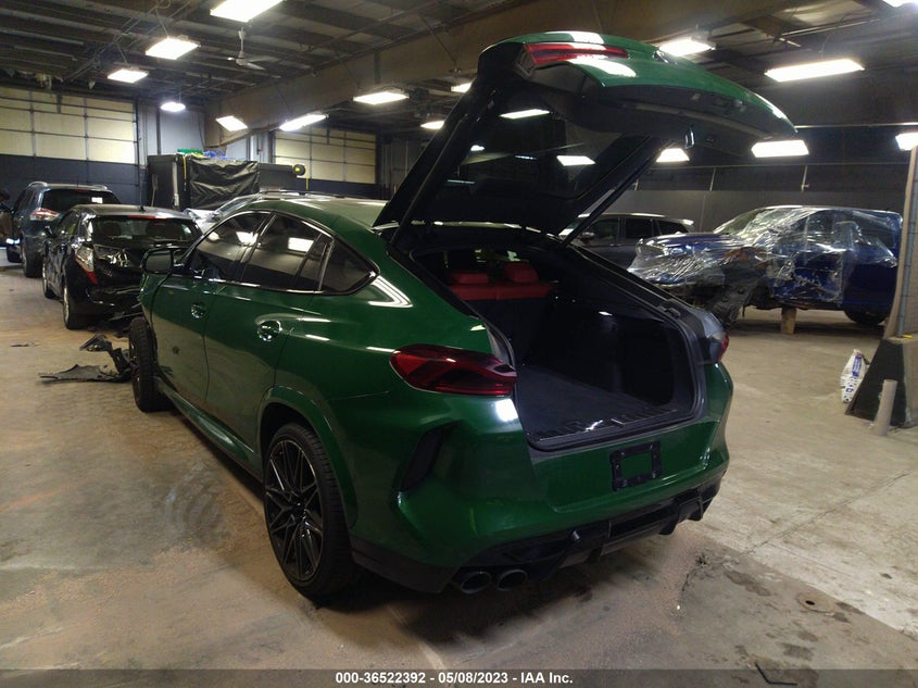 2022 BMW X6 M VIN: 5YMCY0C04N9J28799