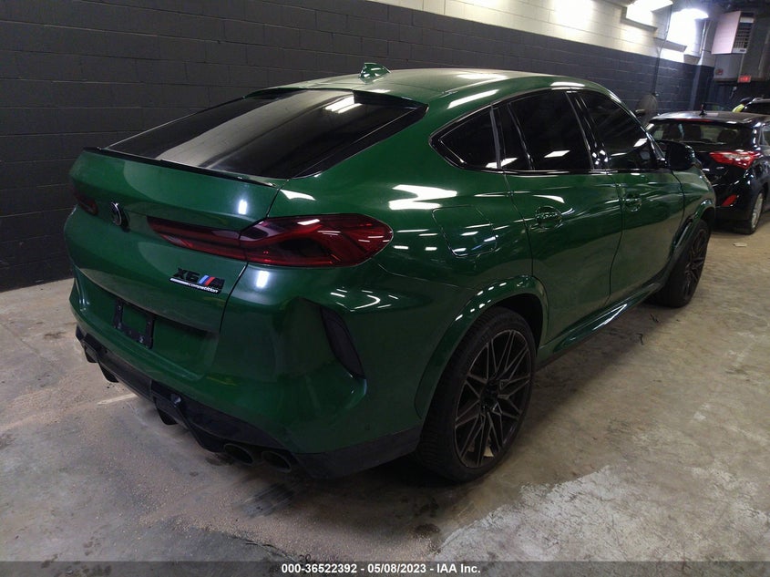 2022 BMW X6 M VIN: 5YMCY0C04N9J28799