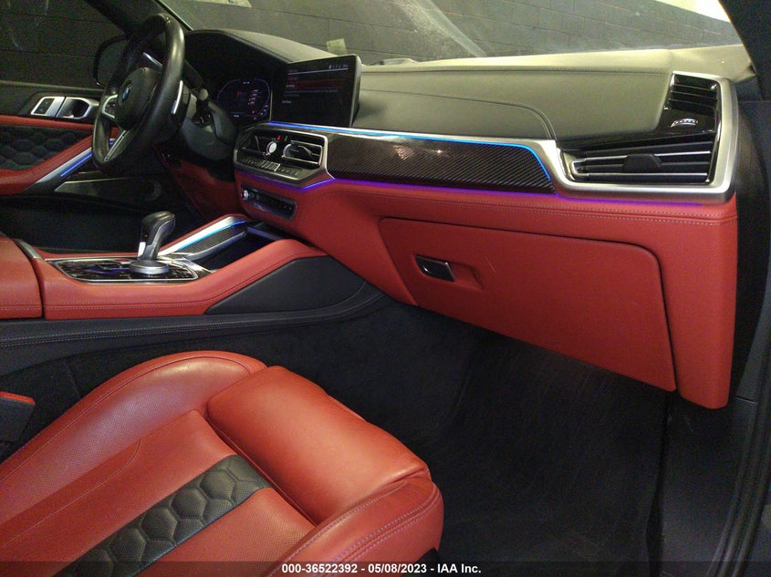 2022 BMW X6 M VIN: 5YMCY0C04N9J28799