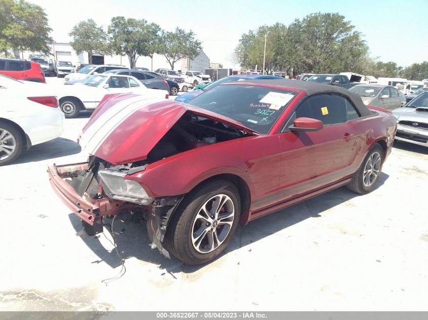 2014 Ford Mustang V6 Premium VIN: 1ZVBP8EM3E5323027 Lot: 36522667