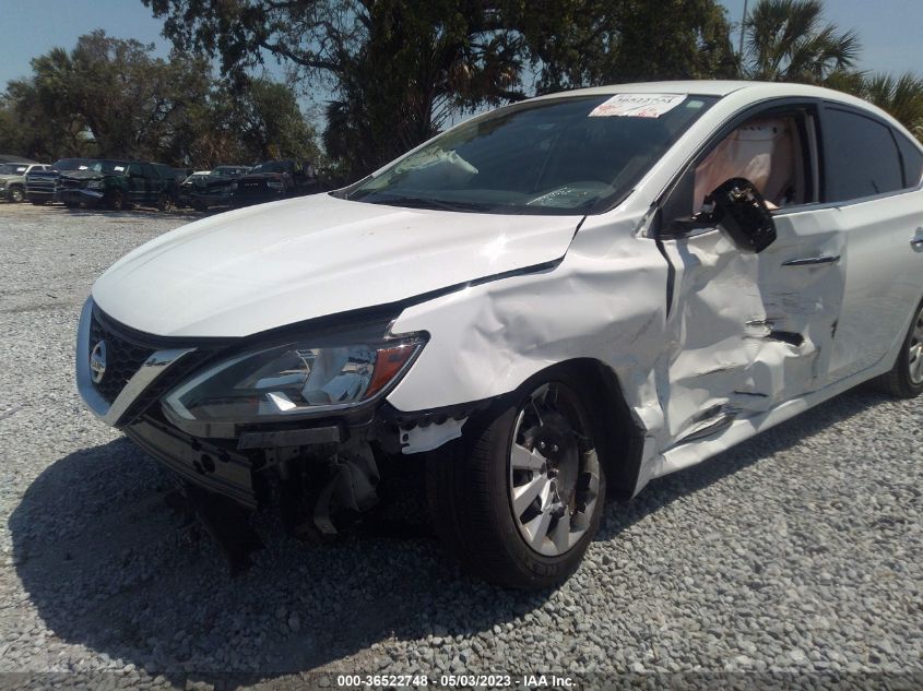 2019 Nissan Sentra S VIN: 3N1AB7AP3KY261217 Lot: 36522748