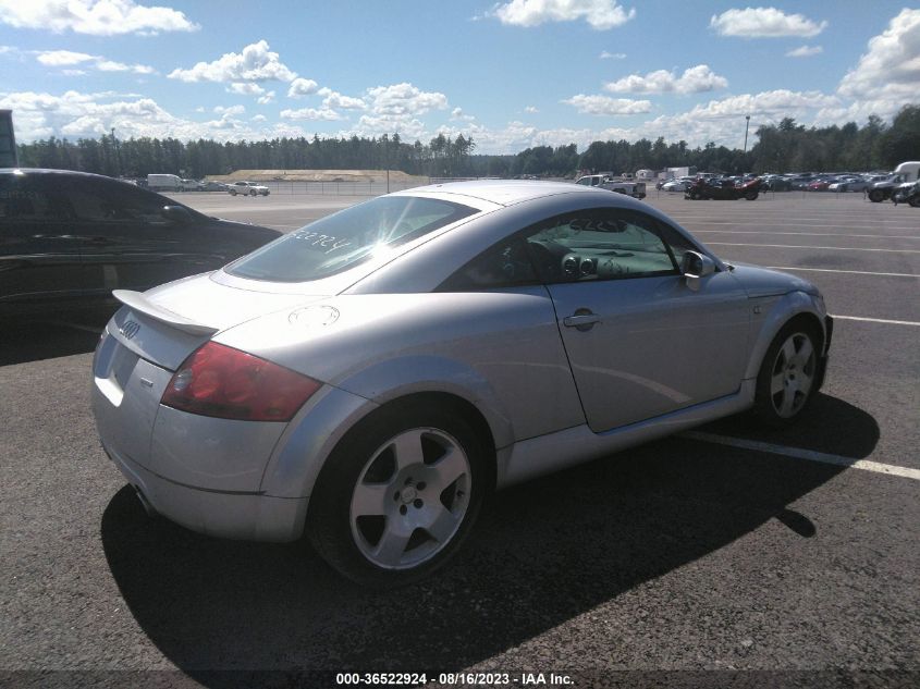 TRUWT28N911028474 2001 Audi Tt 225 Hp W/Esp (M6)/225 Hp W/O Esp (M6) (Discontinued)