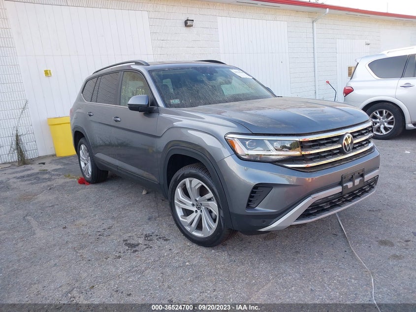 2022 VOLKSWAGEN ATLAS 3.6L V6 SE W/TECHNOLOGY - 1V2HR2CA1NC539448