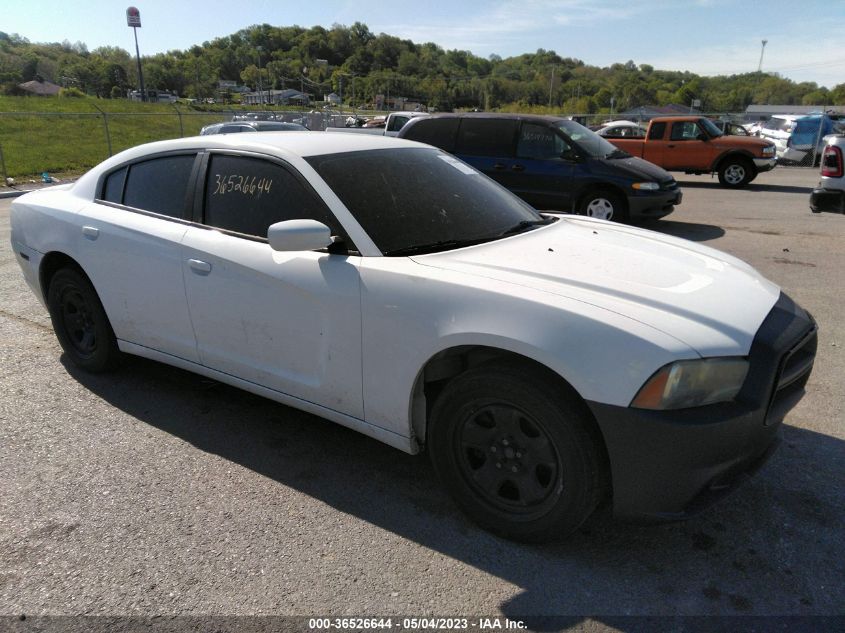 2011 Dodge Charger Police VIN: 2B3CL1CT0BH579331 Lot: 36526644