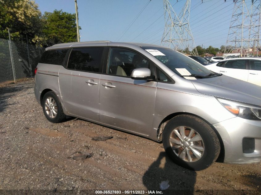 2016 Kia Sedona Lx VIN: KNDMB5C11G6087654 Lot: 36527693