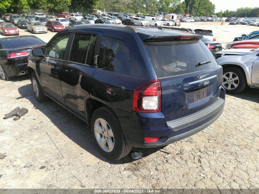 2016 Jeep Compass Latitude VIN: 1C4NJCEA5GD769375 Lot: 36528839