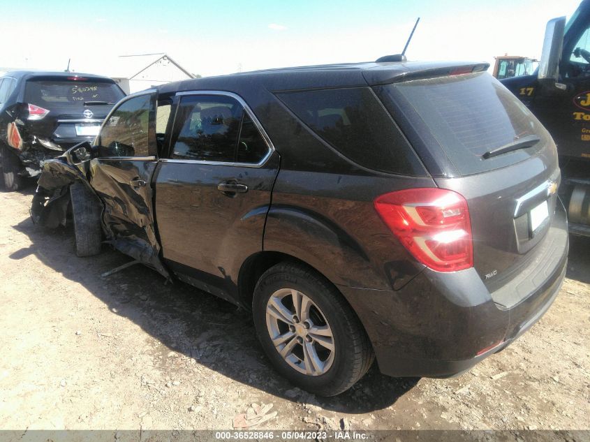 2016 Chevrolet Equinox Ls VIN: 2GNFLEEK6G6185155 Lot: 36528846