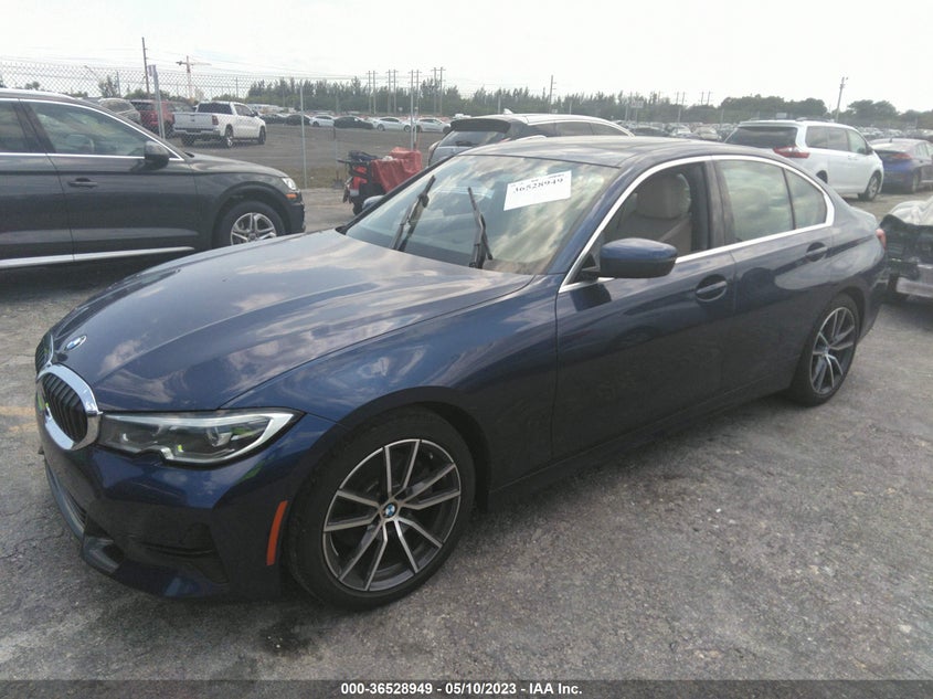 2020 BMW 3 SERIES 330I VIN: 3MW5R1J06L8B14396