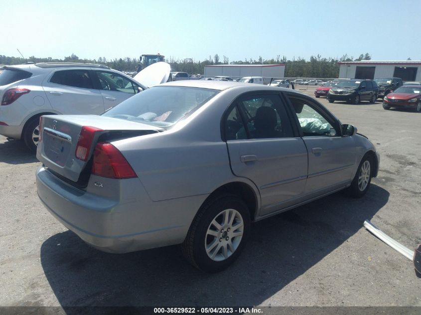 2002 Honda Civic Ex VIN: 1HGES26822L060535 Lot: 36529522