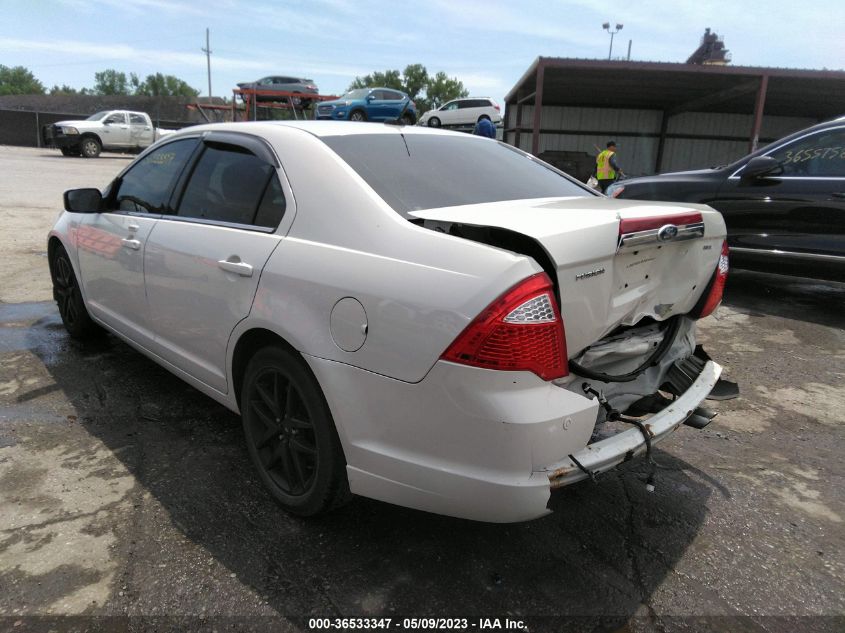 3FAHP0JA8CR178030 2012 Ford Fusion Sel