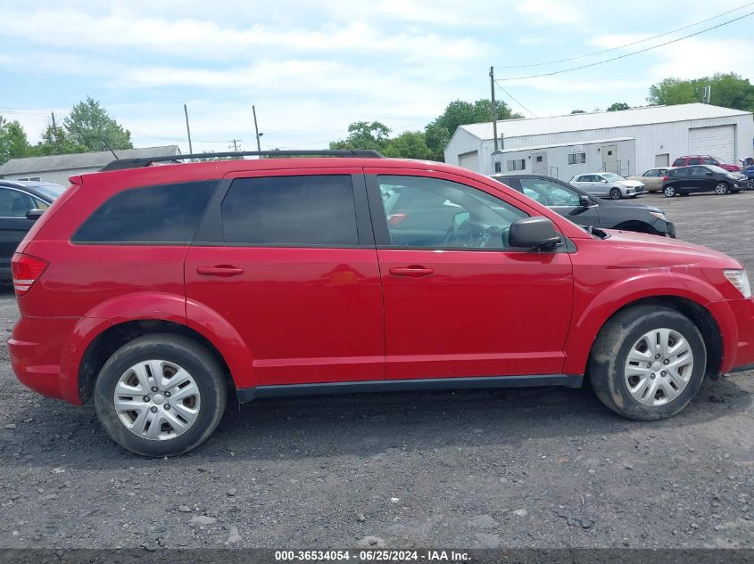 2017 Dodge Journey Se VIN: 3C4PDCAB3HT708052 Lot: 36534054