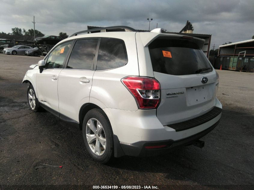 2016 Subaru Forester 2.5I Limited VIN: JF2SJAHC2GH425081 Lot: 36534199