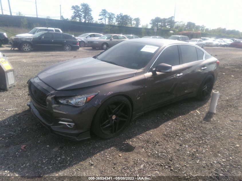 2015 Infiniti Q50 Premium VIN: JN1BV7AR4FM395062 Lot: 36534341