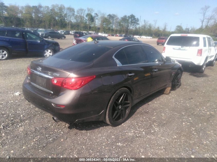 2015 Infiniti Q50 Premium VIN: JN1BV7AR4FM395062 Lot: 36534341