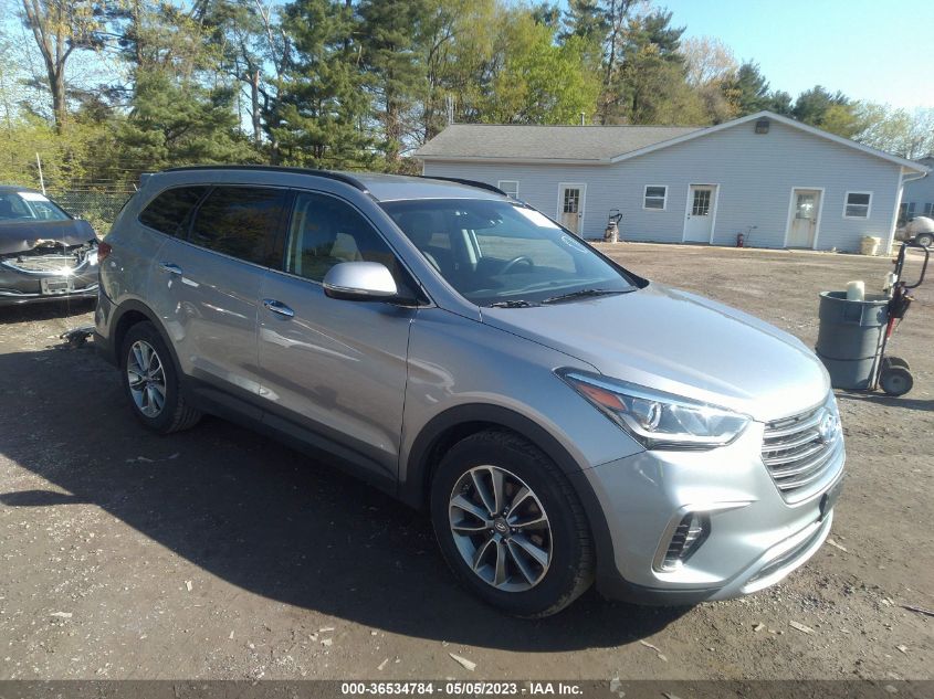 2017 Hyundai Santa Fe Limited VIN: KM8SNDHF4HU229999 Lot: 36534784