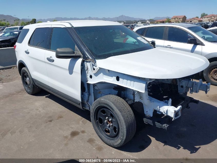 2017 Ford Utility Police Interceptor VIN: 1FM5K8AR3HGB71545 Lot: 36534875