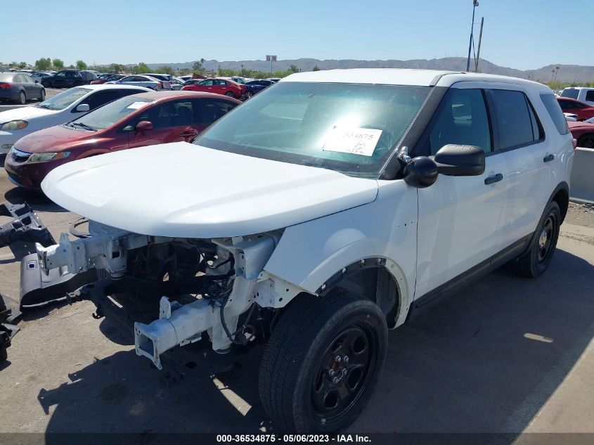 2017 Ford Utility Police Interceptor VIN: 1FM5K8AR3HGB71545 Lot: 36534875