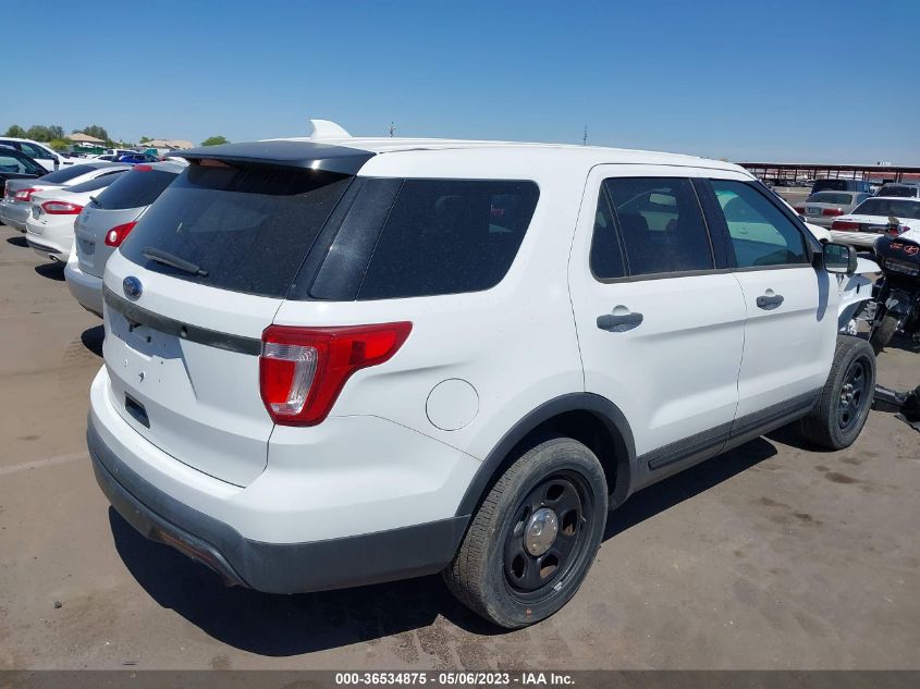 2017 Ford Utility Police Interceptor VIN: 1FM5K8AR3HGB71545 Lot: 36534875