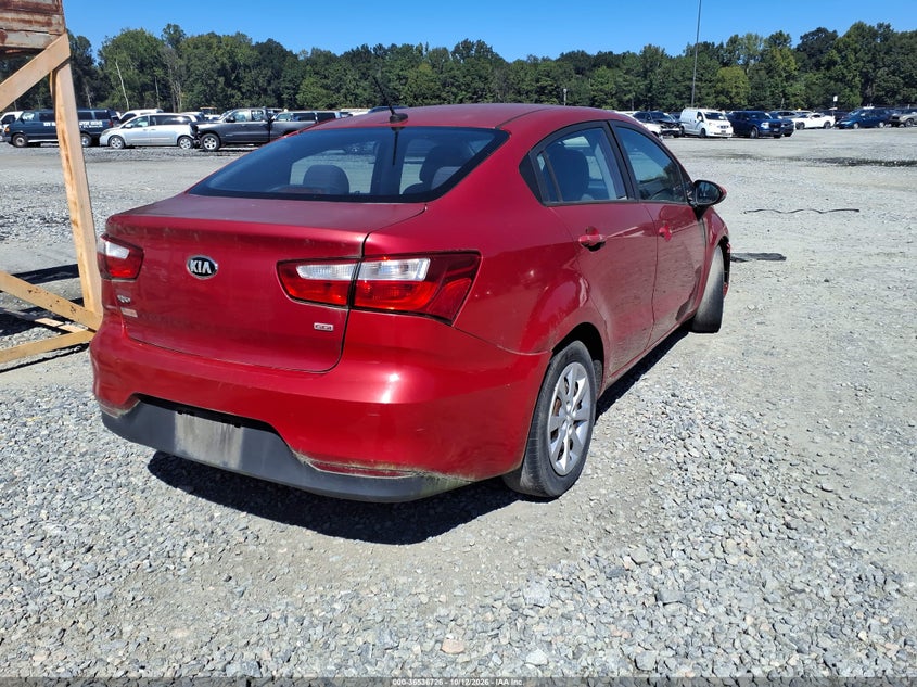 Vin: knadm4a38h6021934, lot: 37010815, kia rio lx 20174