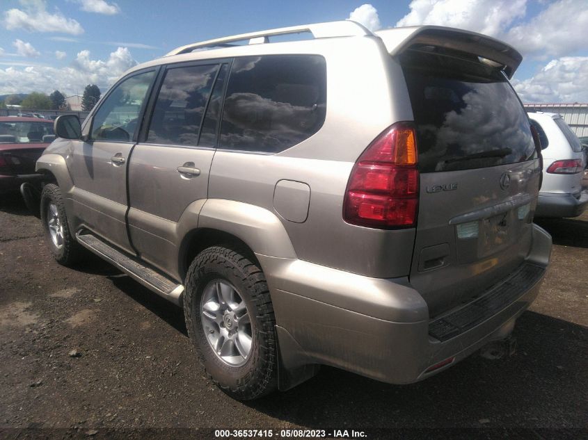 2004 Lexus Gx 470 VIN: JTJBT20X940053887 Lot: 36537415