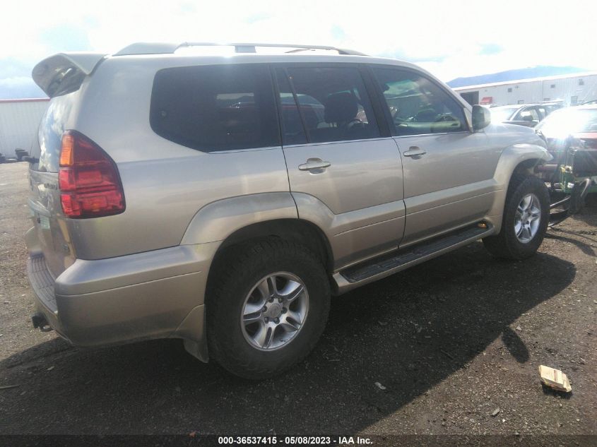 2004 Lexus Gx 470 VIN: JTJBT20X940053887 Lot: 36537415