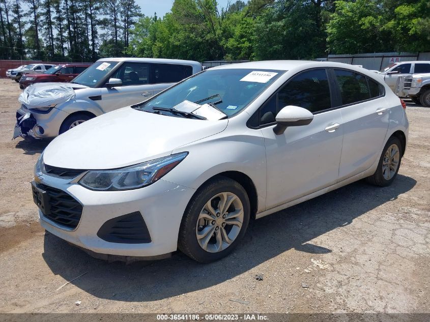 2019 Chevrolet Cruze Ls VIN: 3G1BC6SM9KS604993 Lot: 36541186