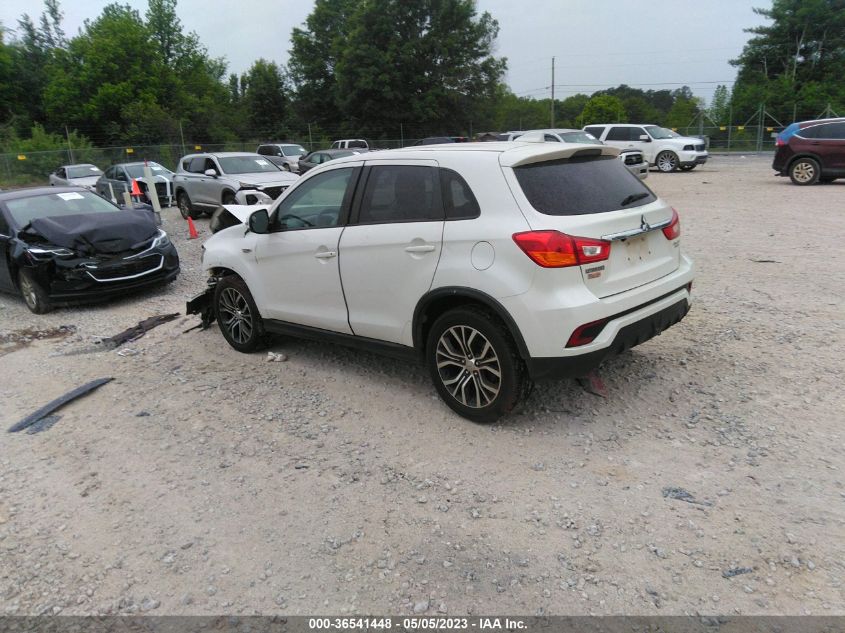 2019 Mitsubishi Outlander Sport 2.0 Es VIN: JA4AP3AU5KU020737 Lot: 36541448