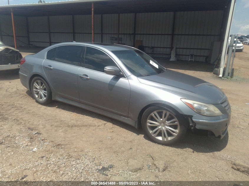 2013 Hyundai Genesis 3.8 VIN: KMHGC4DD2DU256743 Lot: 36541488