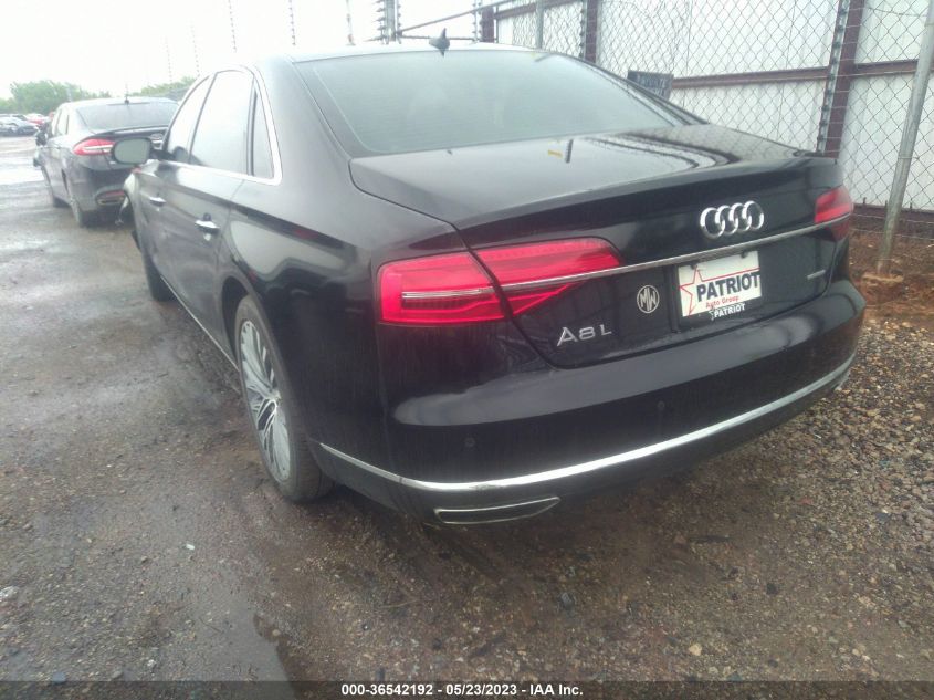 2016 Audi A8 L 3.0T VIN: WAU34AFD6GN013122 Lot: 36542192