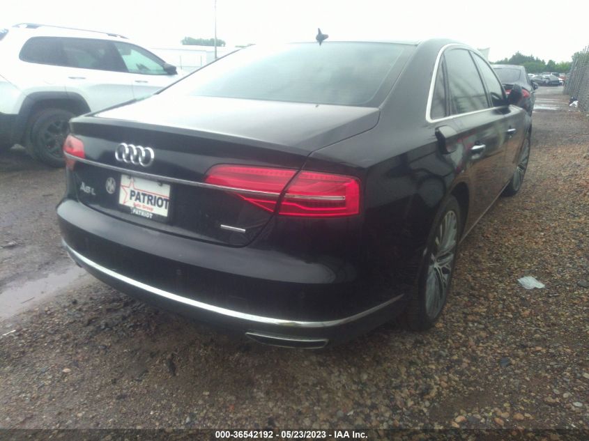 2016 Audi A8 L 3.0T VIN: WAU34AFD6GN013122 Lot: 36542192