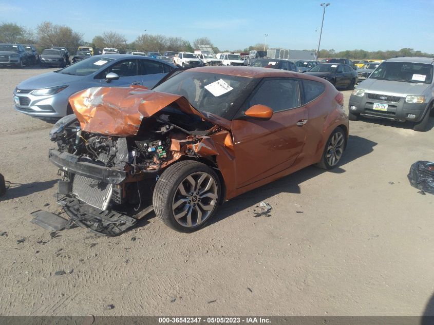 2015 Hyundai Veloster Flex VIN: KMHTC6AD4FU218979 Lot: 36542347