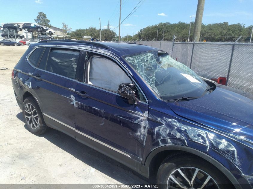 2021 Volkswagen Tiguan Se/Se R-Line Black/Sel VIN: 3VV3B7AX0MM118498 Lot: 36542451