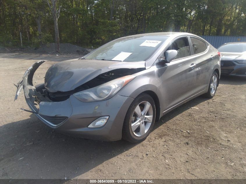 2013 Hyundai Elantra Gls VIN: 5NPDH4AE4DH342328 Lot: 36543059