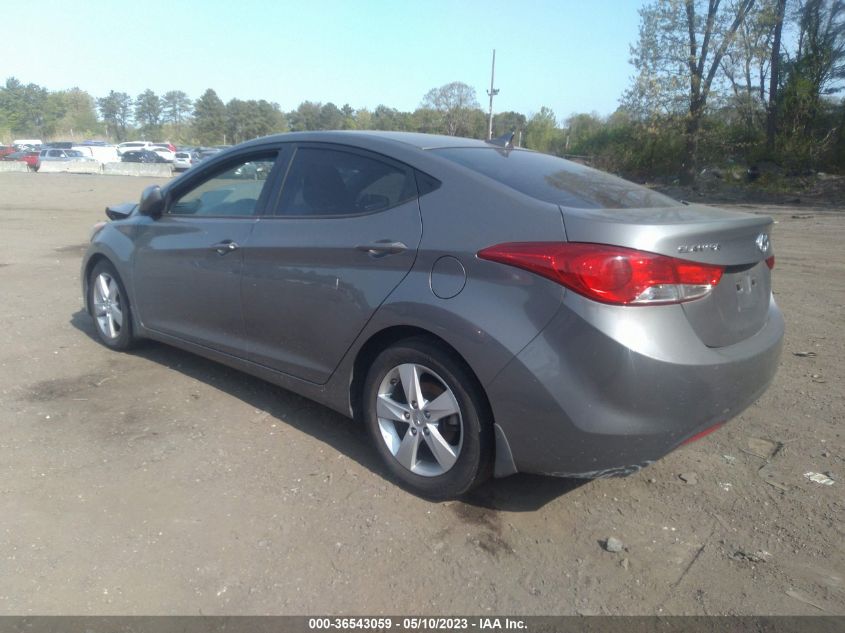 2013 Hyundai Elantra Gls VIN: 5NPDH4AE4DH342328 Lot: 36543059