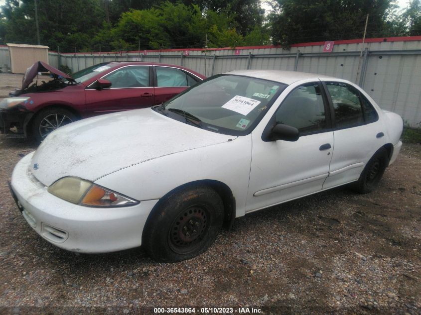 2002 Chevrolet Cavalier VIN: 1G1JC524X27130928 Lot: 36543864