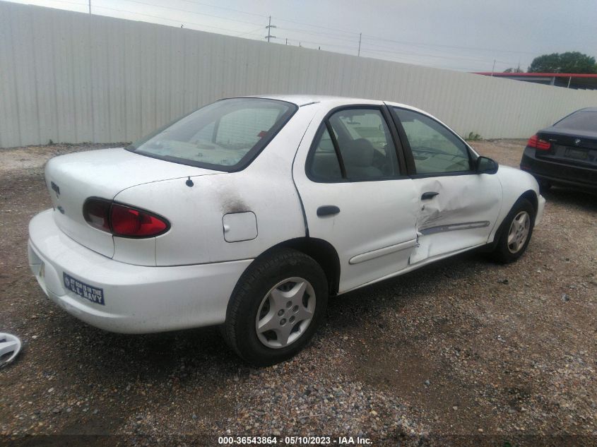 2002 Chevrolet Cavalier VIN: 1G1JC524X27130928 Lot: 36543864