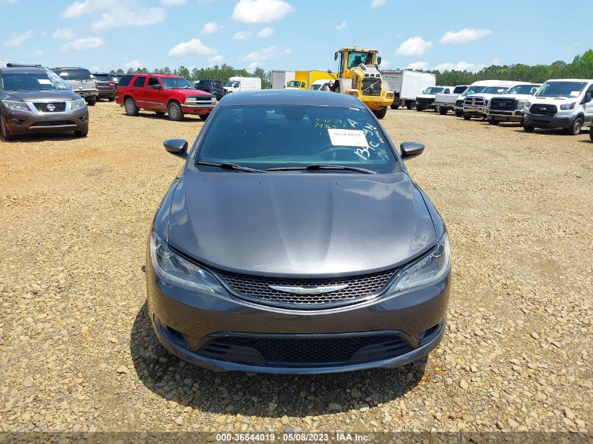 2015 Chrysler 200 S VIN: 1C3CCCBG3FN514960 Lot: 36544019