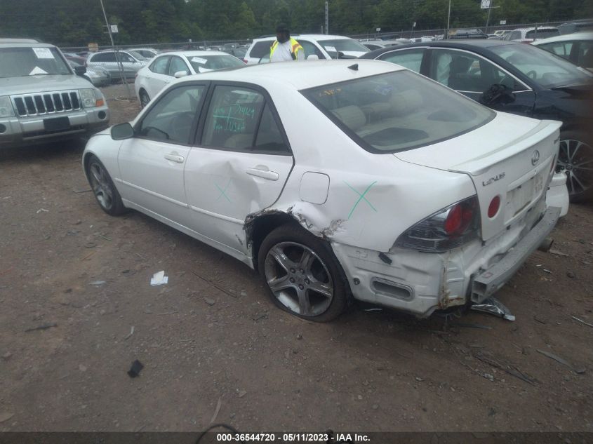 2004 Lexus Is 300 VIN: JTHBD192140082963 Lot: 36544720