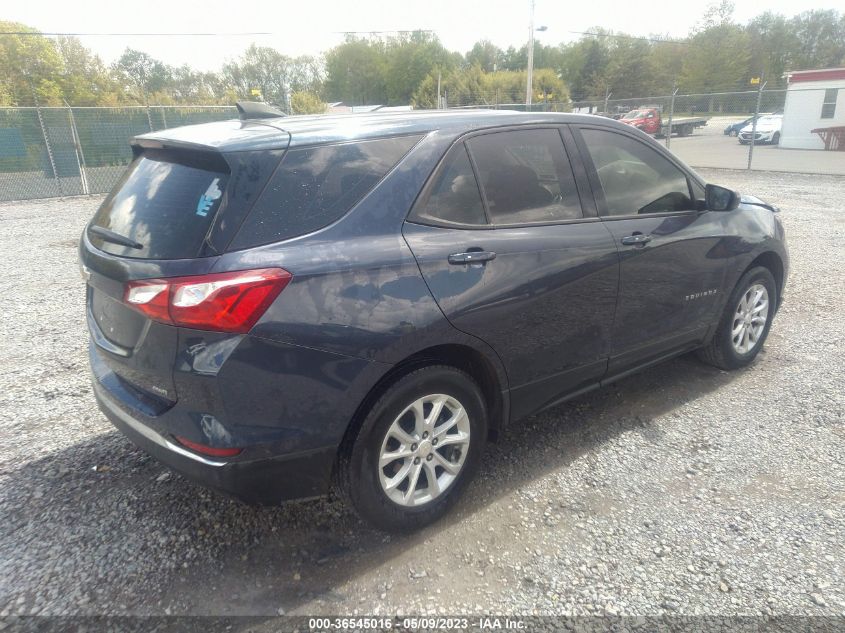 2018 Chevrolet Equinox Ls VIN: 3GNAXREV1JS558336 Lot: 36545016