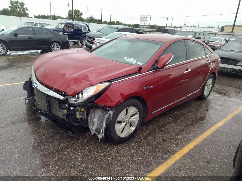 2013 Hyundai Sonata Hybrid VIN: KMHEC4A4XDA069683 Lot: 36548341