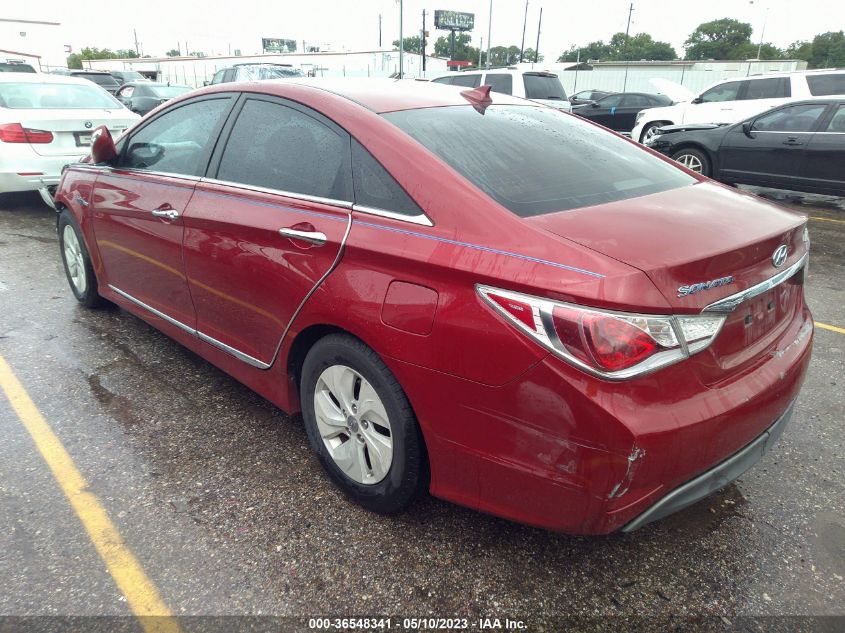 2013 Hyundai Sonata Hybrid VIN: KMHEC4A4XDA069683 Lot: 36548341