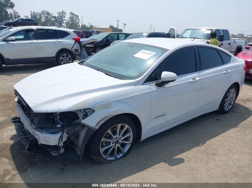 2017 Ford Fusion Hybrid S VIN: 3FA6P0UUXHR196632 Lot: 36548548