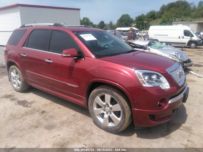 1GKKVTED2CJ165865 2012 GMC Acadia Denali