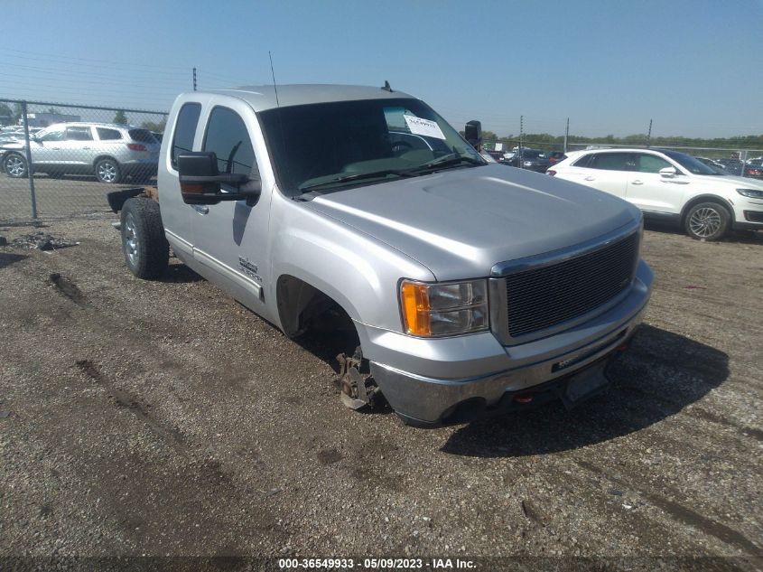 1GTSCUEA7AZ122909 2010 GMC Sierra 1500 Sl