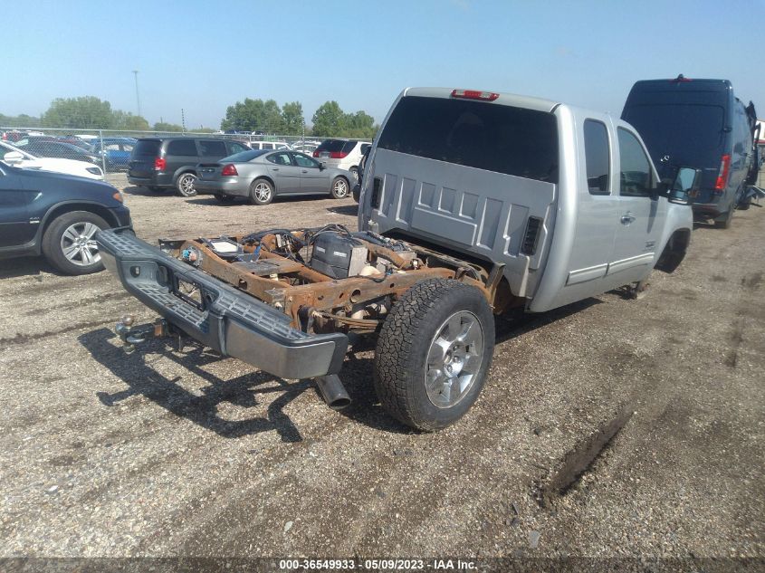 2010 GMC Sierra 1500 Sl VIN: 1GTSCUEA7AZ122909 Lot: 36549933