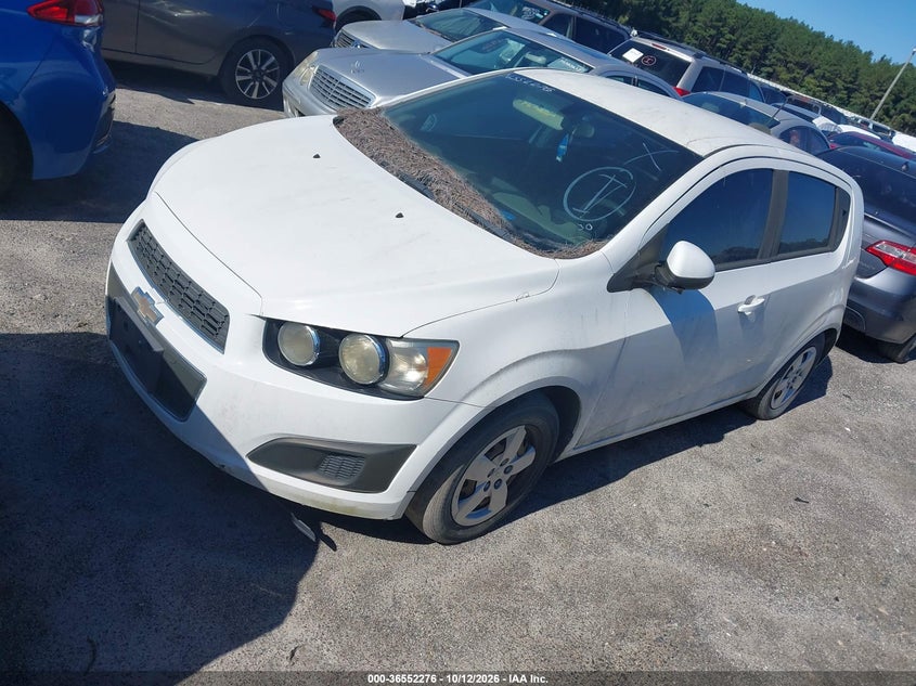 Vin: 1g1ja6sh4g4151507, lot: 37026487, chevrolet sonic ls auto 20162