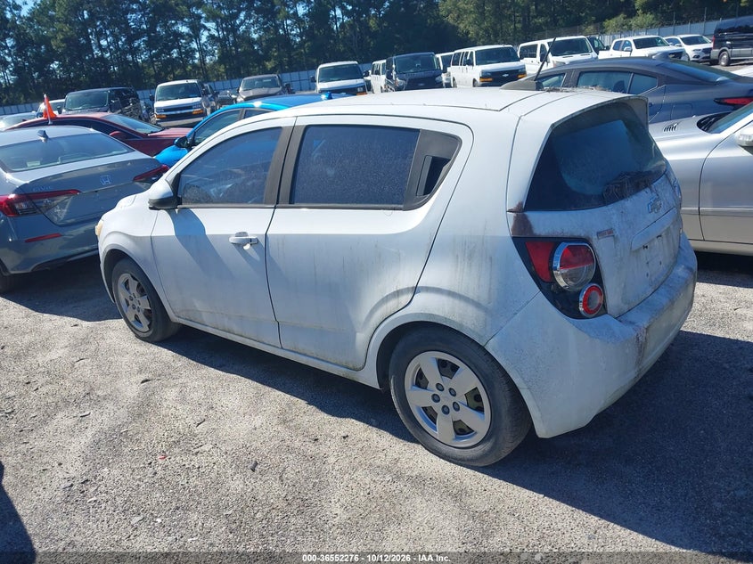 Vin: 1g1ja6sh4g4151507, lot: 37026487, chevrolet sonic ls auto 20163