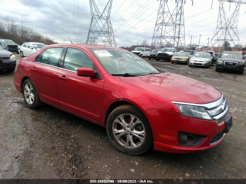 2012 Ford Fusion Se VIN: 3FAHP0HA0CR154293 Lot: 36552740