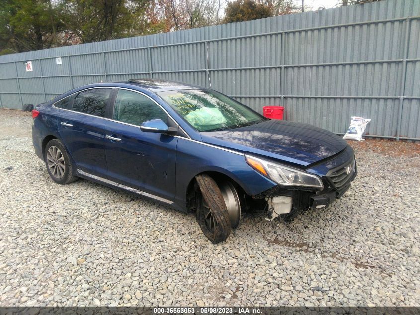 2017 Hyundai Sonata Sport VIN: 5NPE34AF5HH487928 Lot: 36553053