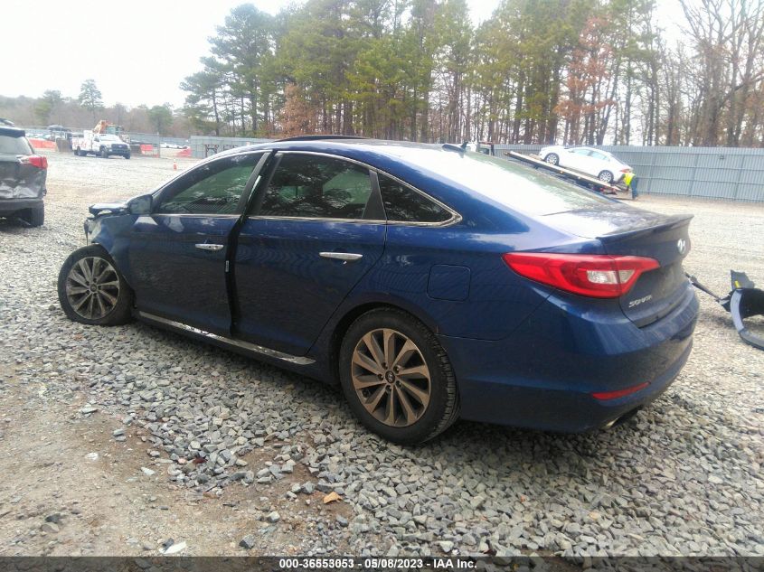 2017 Hyundai Sonata Sport VIN: 5NPE34AF5HH487928 Lot: 36553053